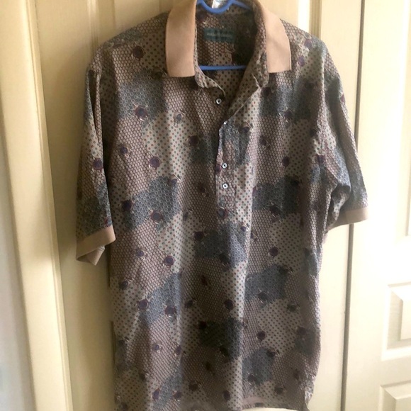 Michael Thomas Mens Polo Shirt Size L - Picture 1 of 9